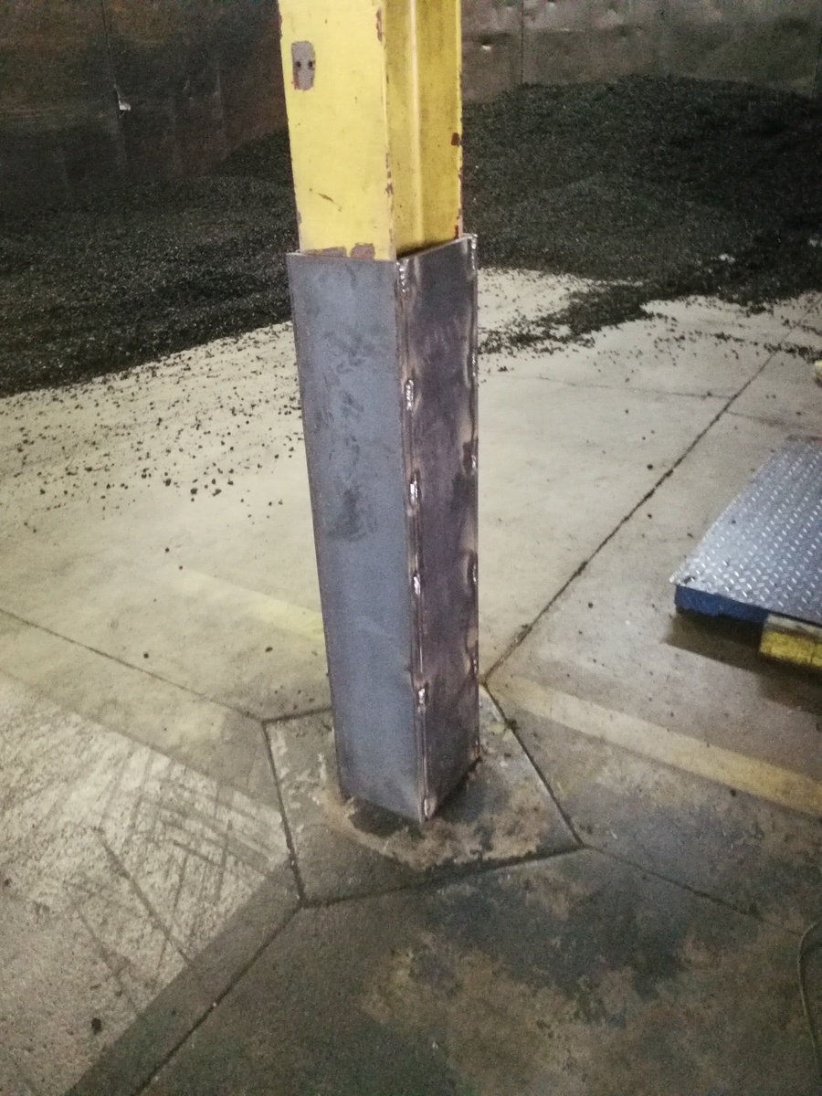 Belvedere Welding Gallery Photos - gallery-images/vColumn Repair 2.jpg